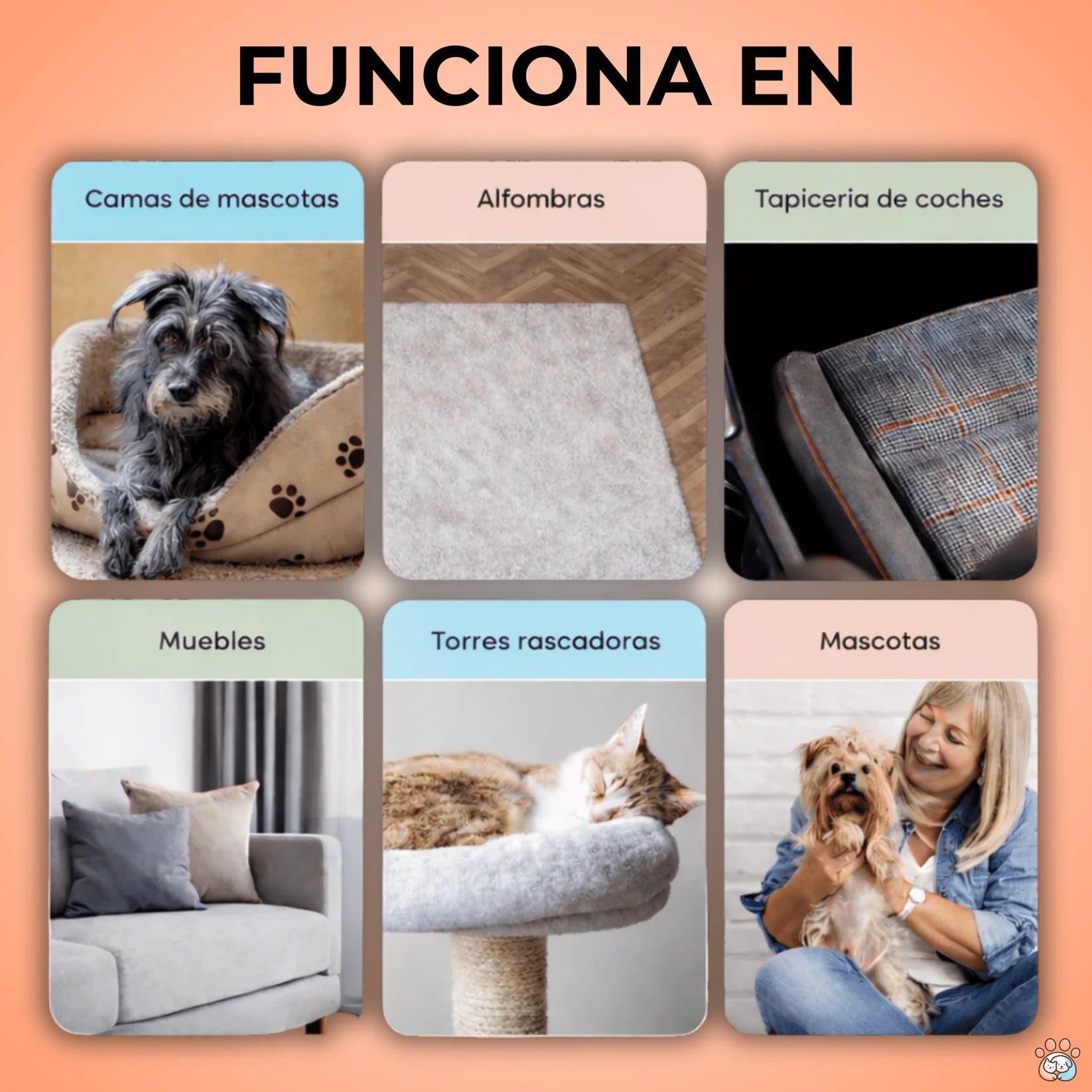 PetClean™ | Guante Quitapelos Reutilizable