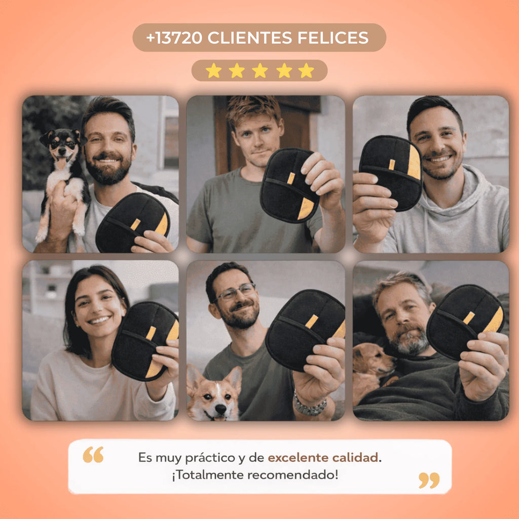 PetClean™ | Guante Quitapelos Reutilizable