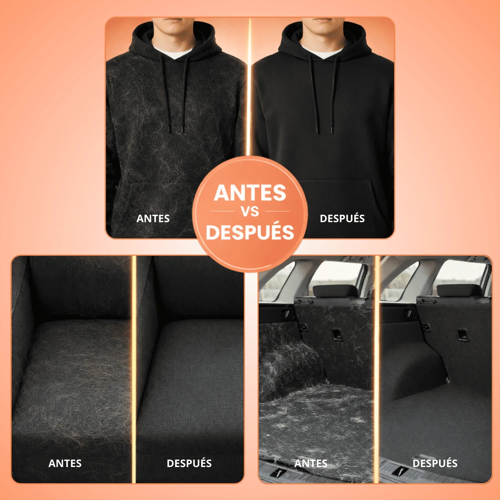 PetClean™ | Guante Quitapelos Reutilizable